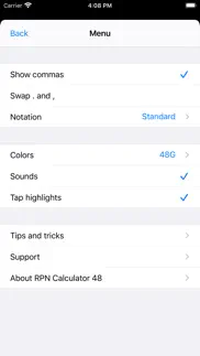 rpn calculator 48 iphone screenshot 2