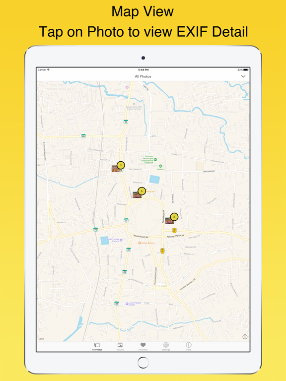 EXIF Viewer by Fluntro iPad screenshot 8 - Photo & Video app