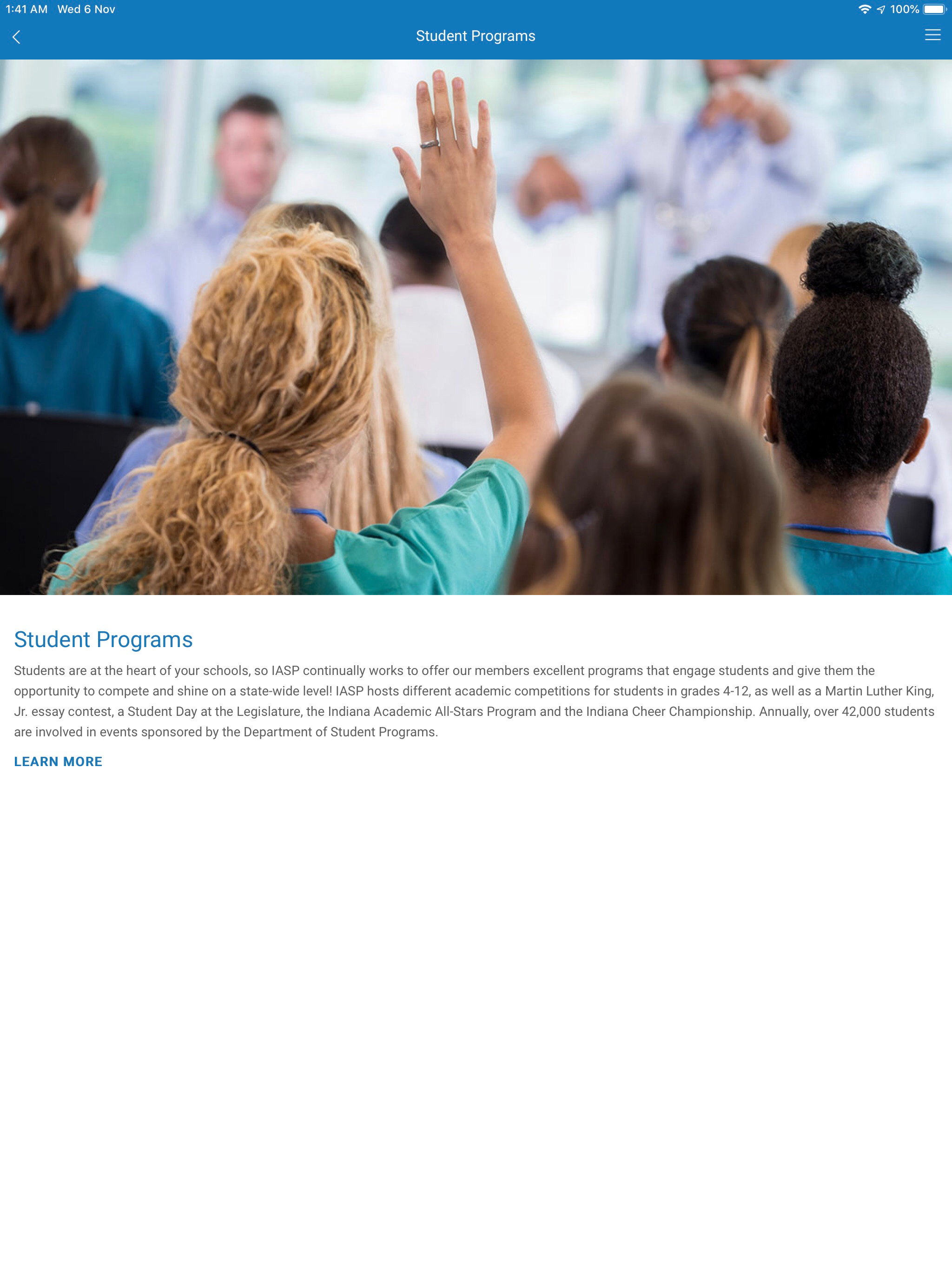 IASP Mobile App screenshot 6