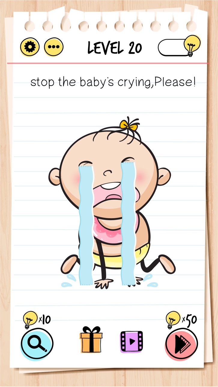 Brain Test: Tricky Puzzles Hack screenshot 1 - iOS game interface