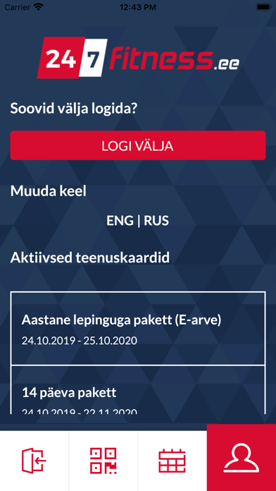 24-7Fitness.ee Screenshot