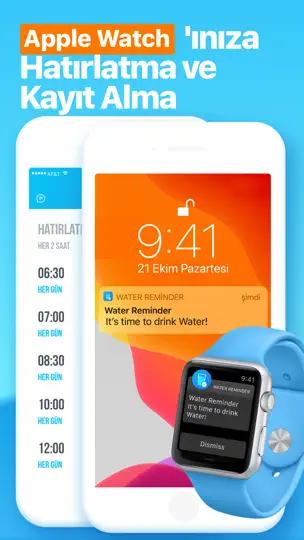 Su Hatırlatıcı -Water Reminder iPhone Ekran Görüntüsü 4