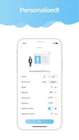 Water Reminder and Tracker screenshot