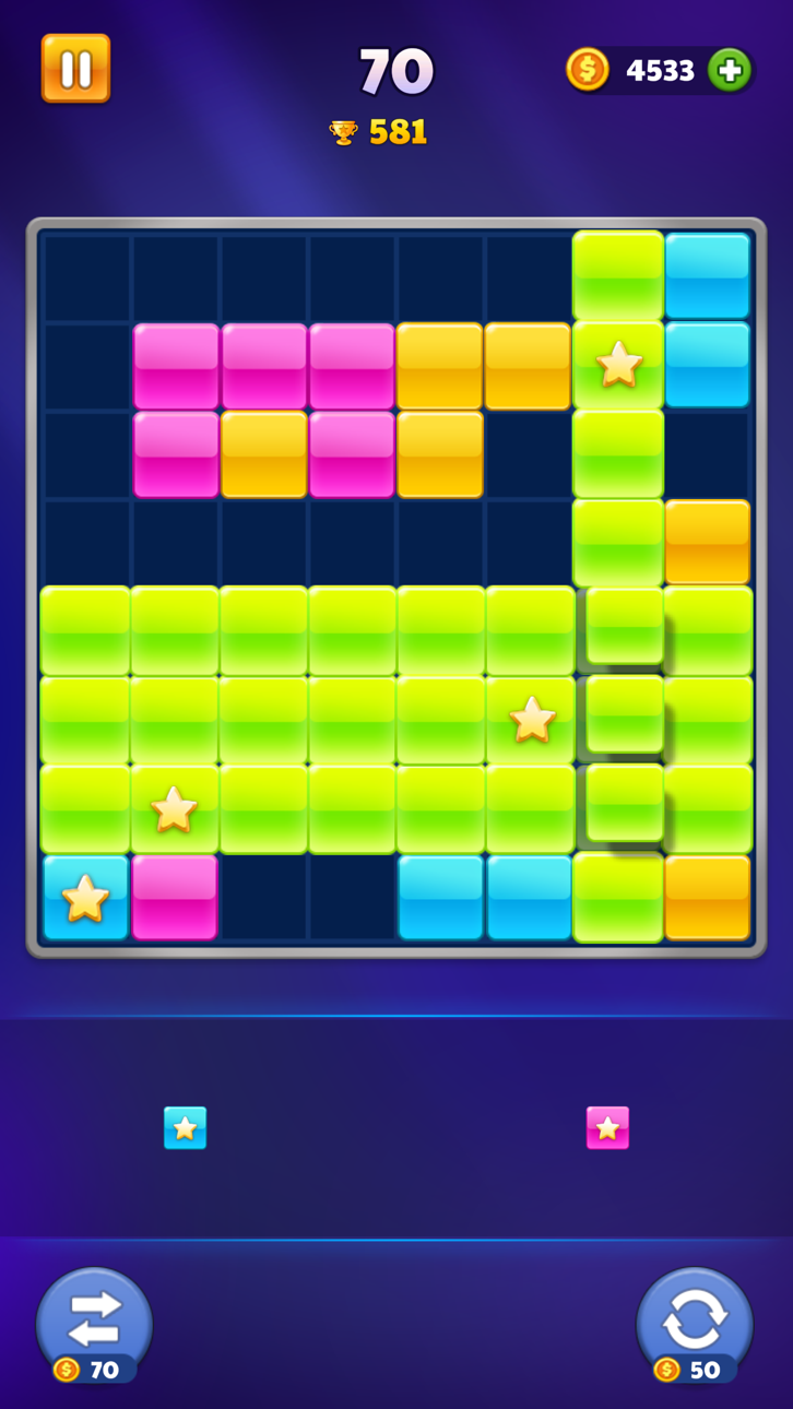 Perfect Block Puzzle Hack screenshot 7 - iOS game interface