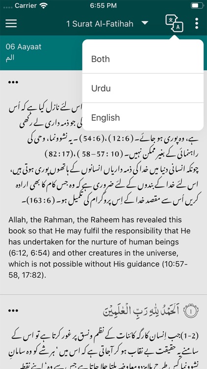 Quran with Lughat screenshot-4