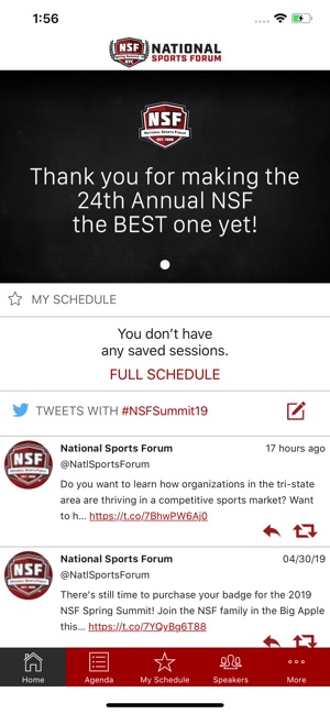 National Sports Forum 2019