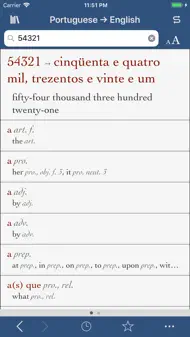 Ultralingua Portuguese-English iphone bilder 2