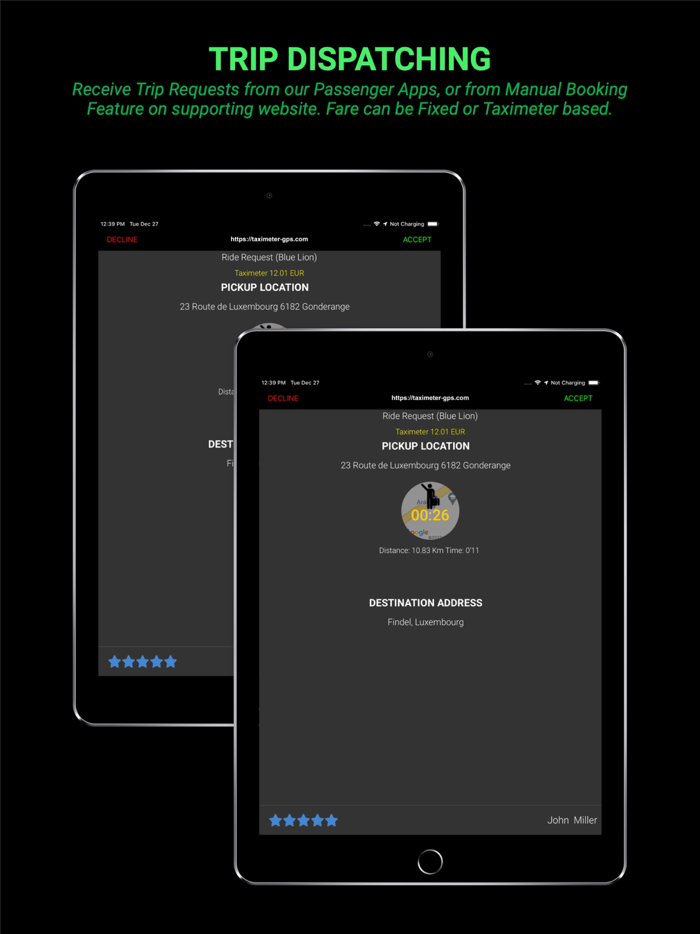 TaxiController Driver