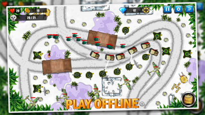 Tower Defense: Toy War 2 Screenshot