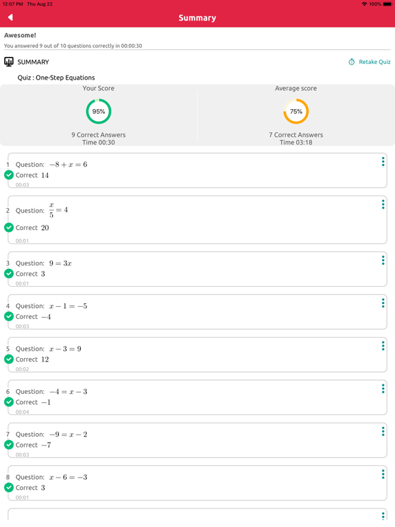 Screenshot #4 pour Symbolab Practice