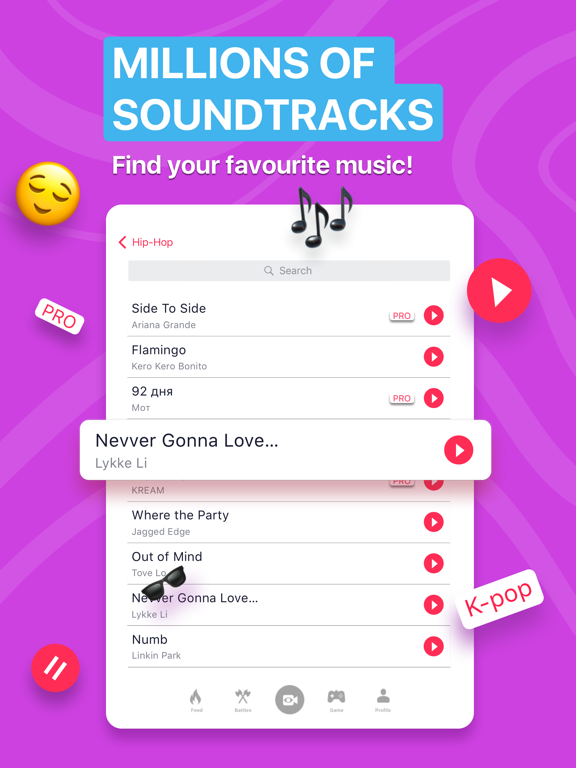 MuStar Kids Lip Sync Tik Game iPad screenshot 6 - Games app