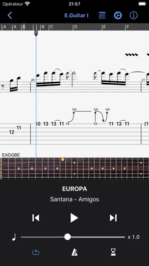 Capture d'écran de Guitar Pro sur iPhone 2