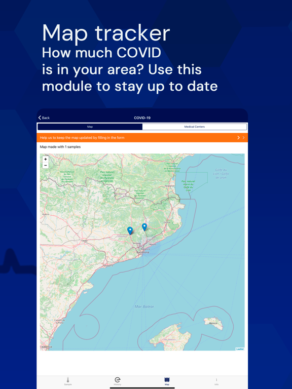 Interactive Clinics iPad screenshot
