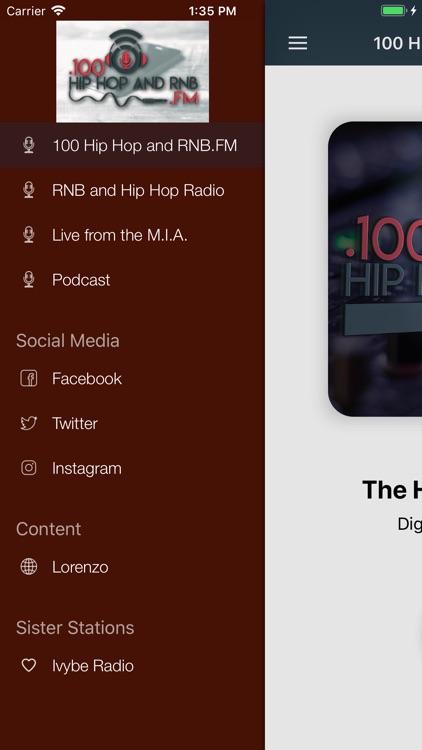 100 Hip Hop and RNB.FM