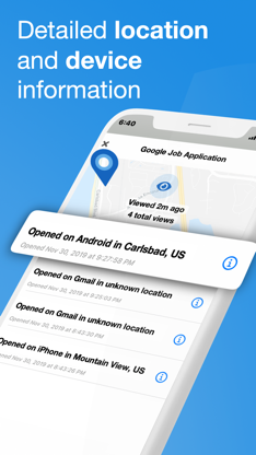 Email Tracker by EmailHawk screenshot 2