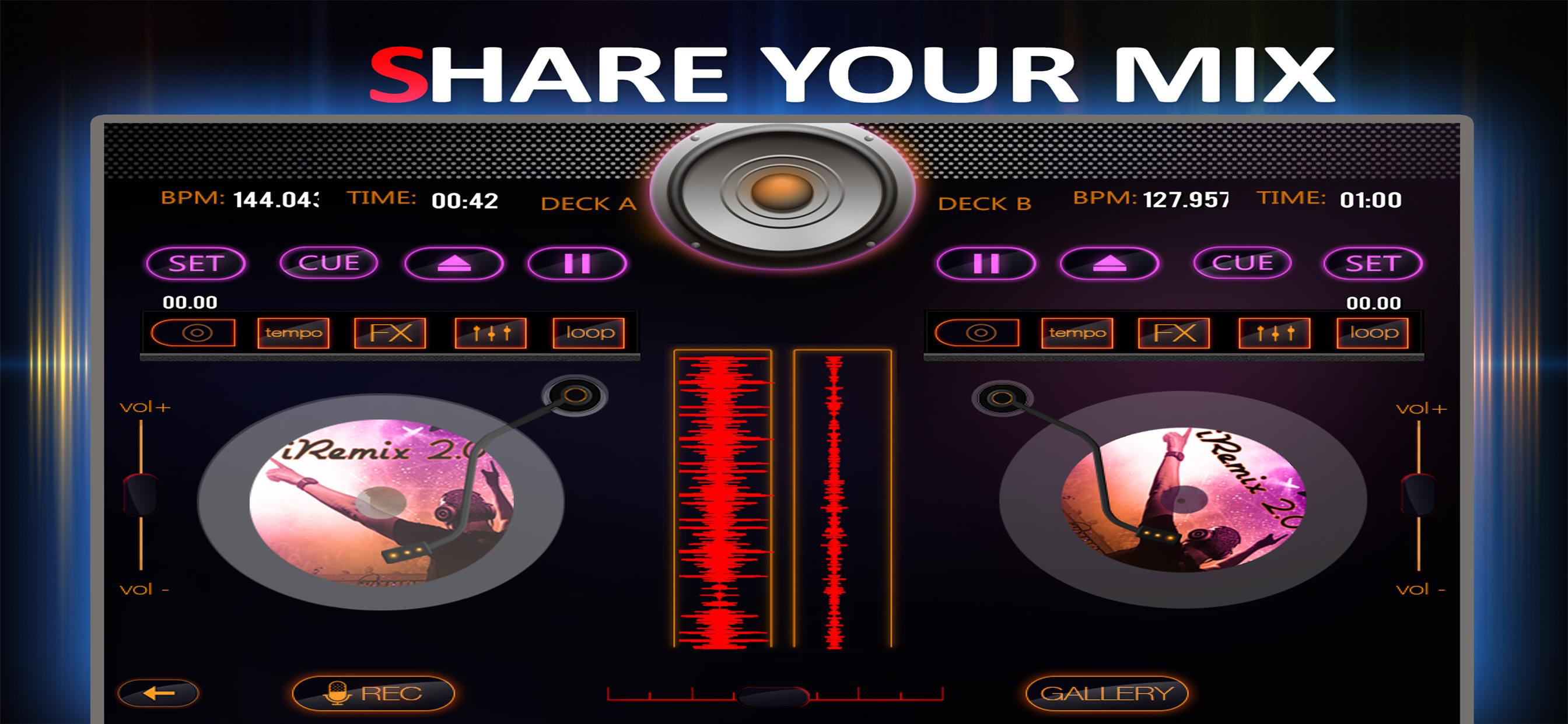 iRemix 2.0 DJ Music Remix Tool