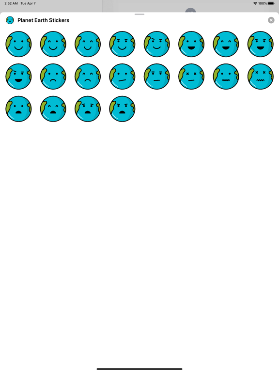 Screenshot #5 pour Planet Earth Stickers