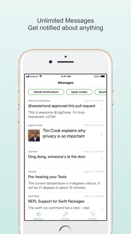 Push Me - Stay in the loop