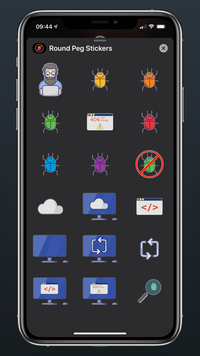 Screenshot #1 pour Computer Bug Stickers