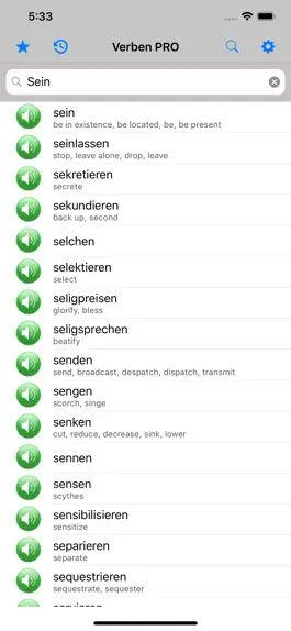 Game screenshot Verben PRO mod apk