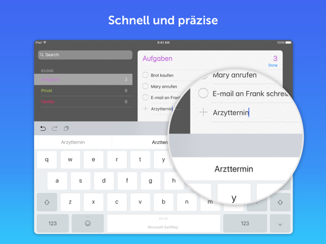 Microsoft SwiftKey-Tastatur Screenshot