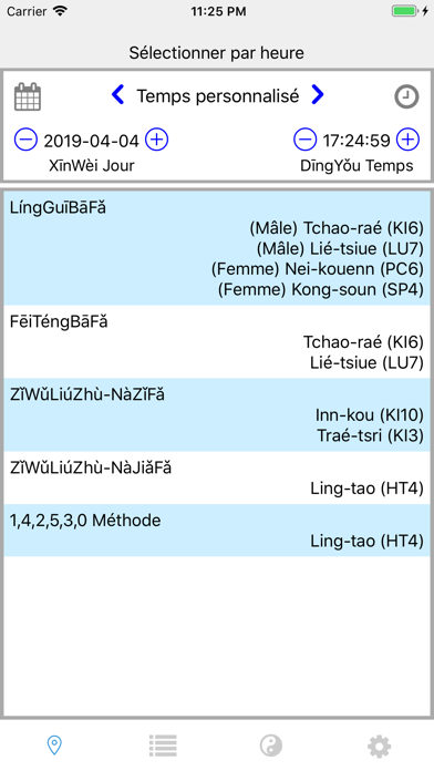 Screenshot #1 pour Chrono-Acupuncture