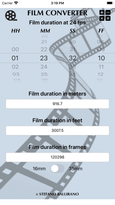 Cine Calculator screenshot 3