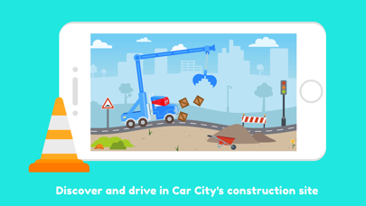 Carl the Super Truck Roadworks Screenshot