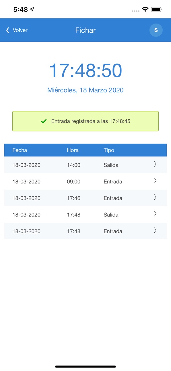 iPhone screenshot