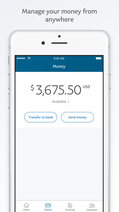 PayPal Business Screenshot
