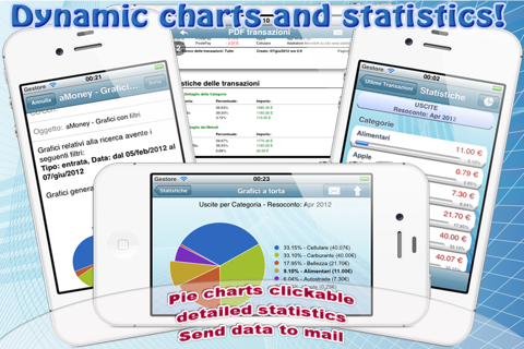 aMoney Lite - Money management - náhled