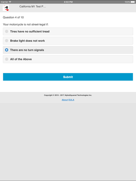 Screenshot #5 pour California M1 Test Prep
