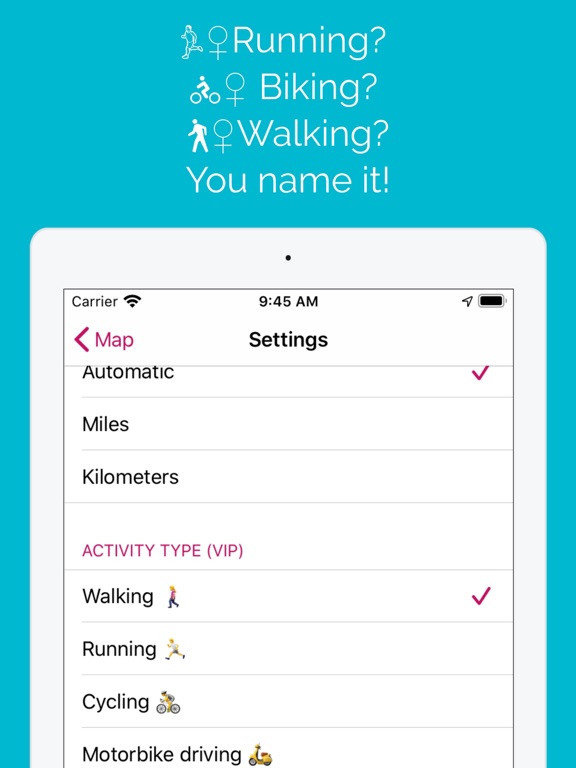 Just Draw It! Route planner iPad screenshot 7 - Navigation app