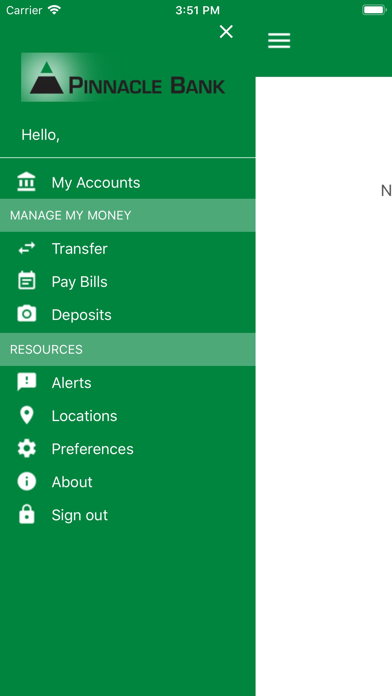 Screenshot #1 pour Pinnacle Bank - Mobile
