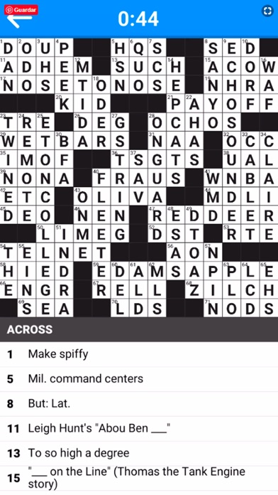 Crossword 2024 Screenshot