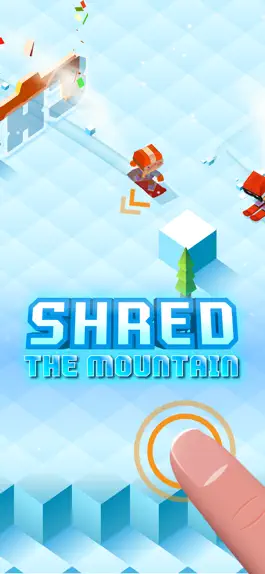 Game screenshot Blocky Snowboarding mod apk