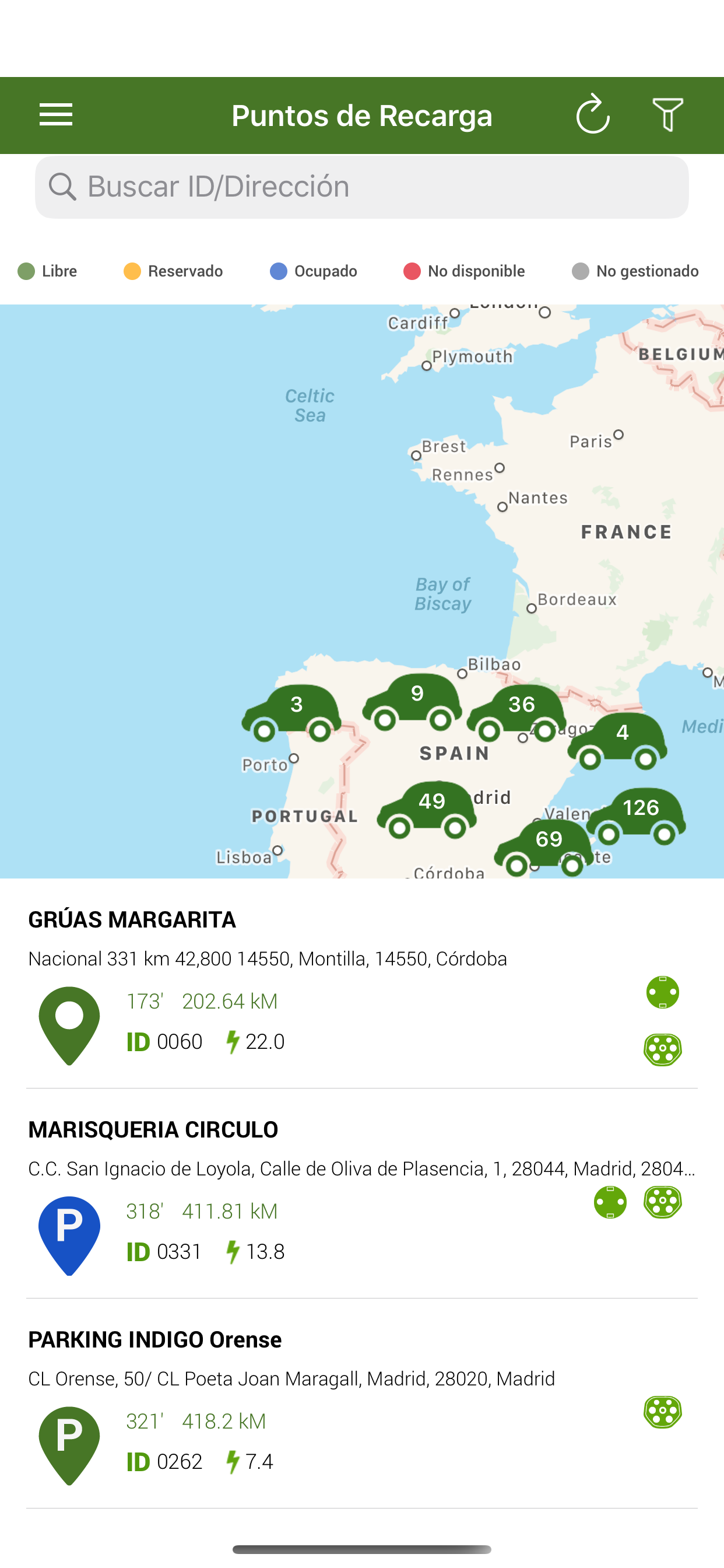 Fenie Energía Recarga