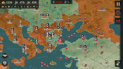 screenshot of European War 6: 1914 5