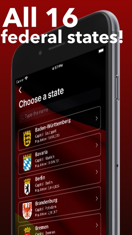 German States: Geography Quiz