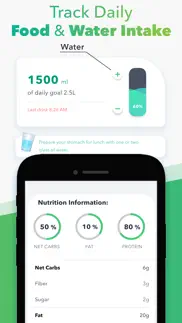 keto diet & calorie counter iphone screenshot 3