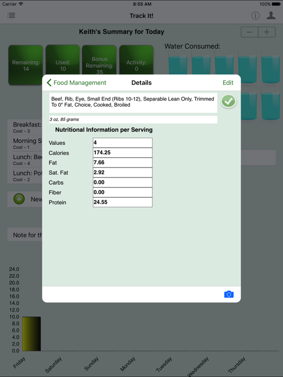 Daily Tracker for Weight Lossのおすすめ画像4