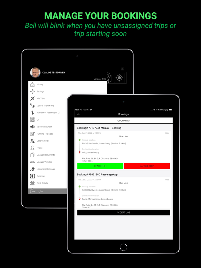 TaxiController Driver