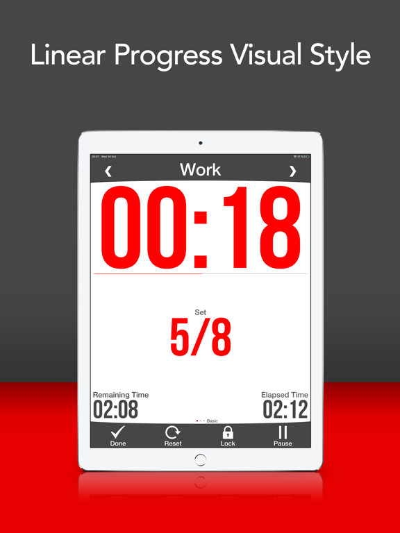 HIIT & Tabata Timer Lite iPad screenshot 8 - Health & Fitness app