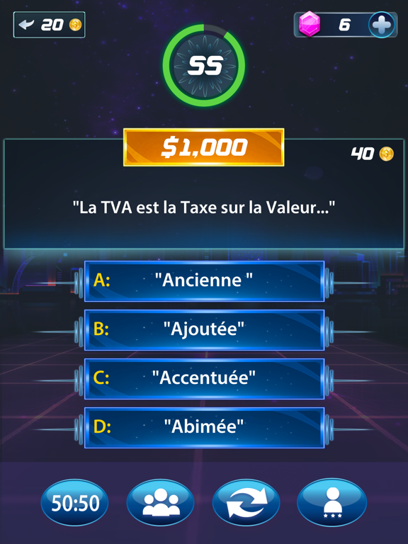 Screenshot #5 pour Qui veut devenir millionnaire
