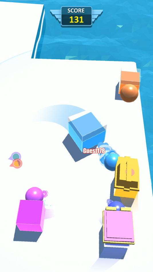 #2. Cube.io - Color block shoot (iOS) 来自: JY Games