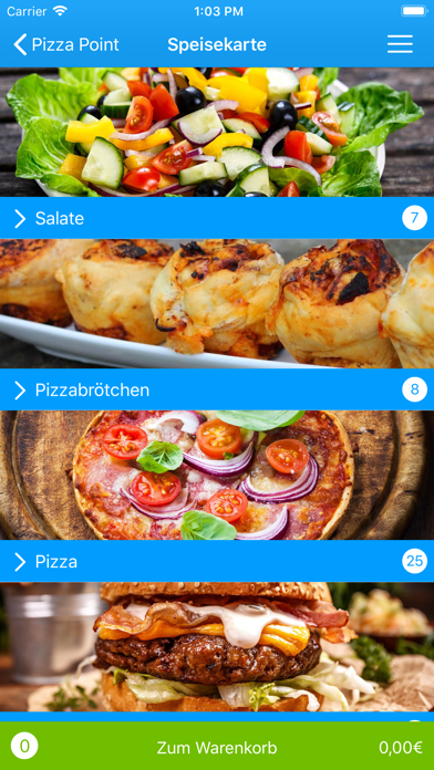 Screenshot #2 pour Pizza Point Bielefeld