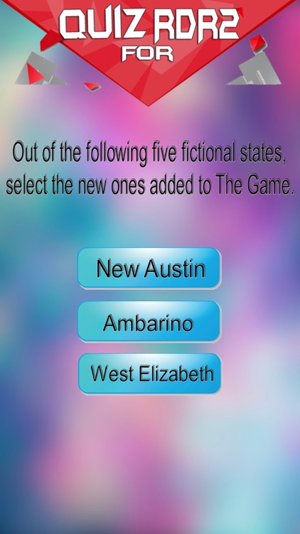 Unofficial Quiz For RDR2