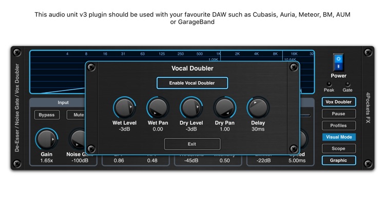 De-Esser AUv3 Audio Plugin