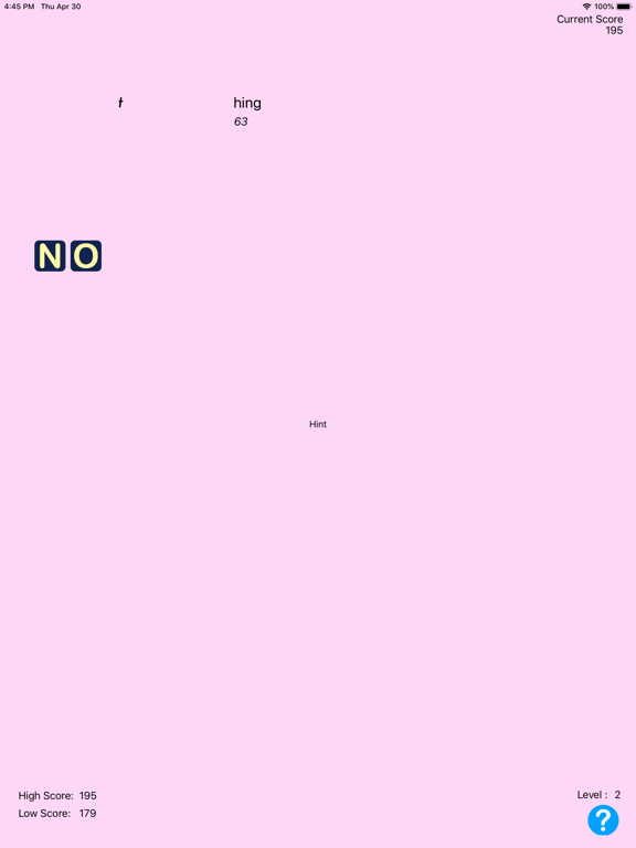 Screenshot #4 pour CompletingTheWords