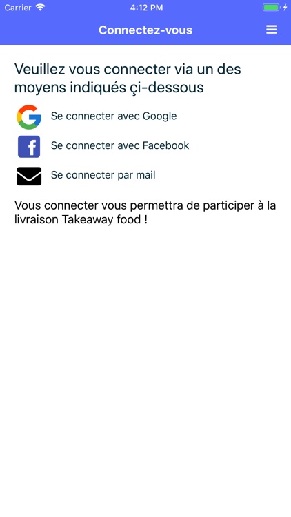 Take Away Food Drivers